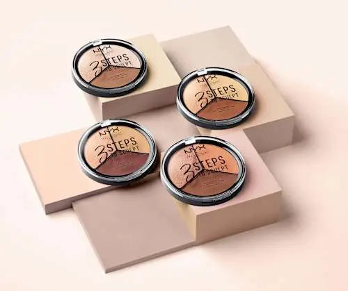 Contouringpuder 3 Steps to Sculpt Fair 01, 15 g NYX PROFESSIONAL MAKEUP