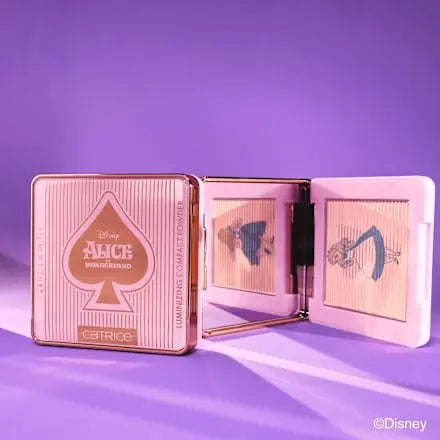 Kompakt Puder Disney Alice In Wonderland Luminizing C01 Slightly Confused, 6,3 g CATRICE