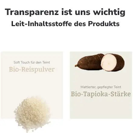 Loses Puder Invisible Finish - Transparent, 11 g lavera NATURKOSMETIK