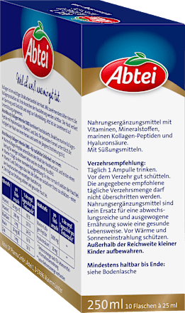 Beauty Kollagen Intensiv 5.000 Trink-Ampullen (10 Stück), 250 ml
