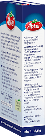 Magnesium 400 Tabletten 30 St, 38,6 g