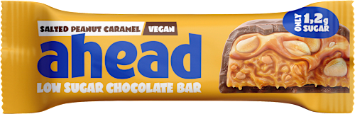 Nussriegel, Salted Peanut Caramel Low Sugar Bar, 35 g