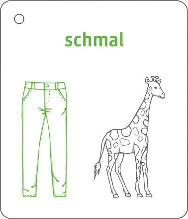 Jeans mit schmalem Schnitt & Rippbund, blau, Gr. 110, 1 St