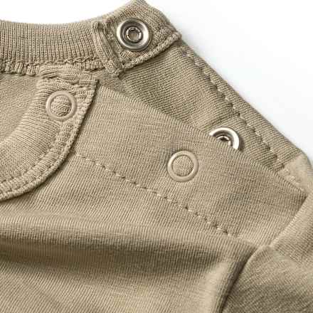 Langarmshirt Pro Climate mit Waldtier-Motiv, braun, Gr. 86, 1 St ALANA