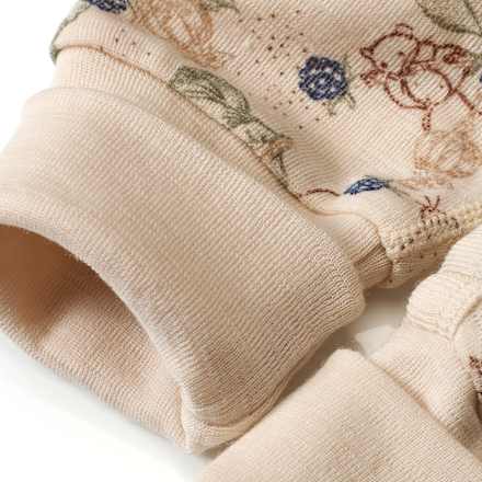 Schlafanzug aus Merinowolle, beige, Gr. 98/104, 1 St