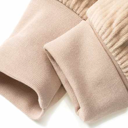 Set mit Langarmshirt & Hose aus Velours, blau + beige, Gr. 62, 1 St