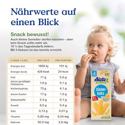 Kinderkekse ab dem 8. Monat, 180 g