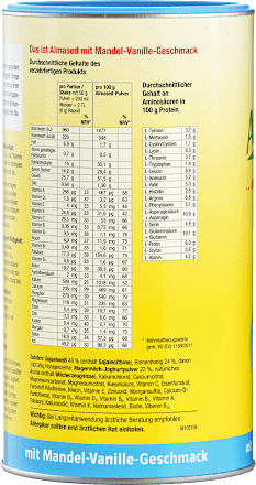 Diät Shake, Mandel & Vanille, 500 g