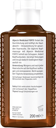 Haarwasser Medicinal Forte Intensiv, 200 ml Alpecin