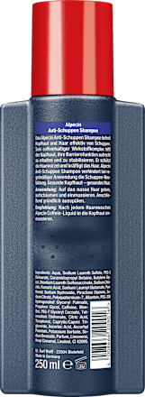 Shampoo Anti Schuppen A3, 250 ml Alpecin