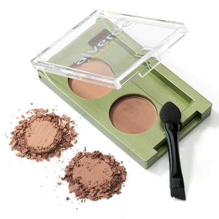 Augenbrauenpuder Duo 01 Light, 1,6 g alverde NATURKOSMETIK