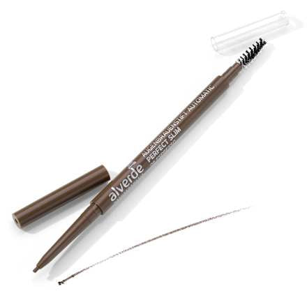Augenbrauenstift Perfect Slim Automatic 06 Espresso, 0,05 g alverde NATURKOSMETIK