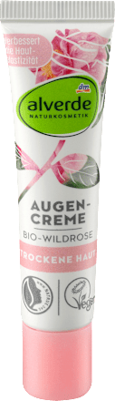 Augencreme Wildrose, 15 ml alverde NATURKOSMETIK