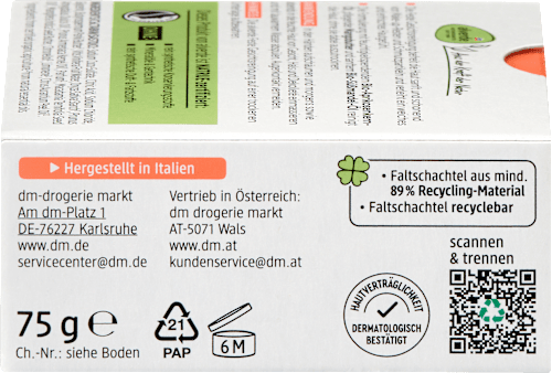 Feste Gesichtsreinigung Aprikose & Mango, 75 g