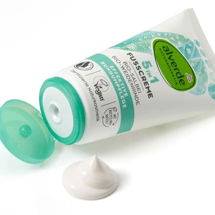 Fußcreme 5in1 mit Salbei & Weidenrinde, 75 ml alverde NATURKOSMETIK