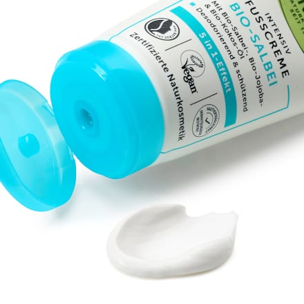 Fußcreme 5in1 mit Salbei & Weidenrinde, 75 ml