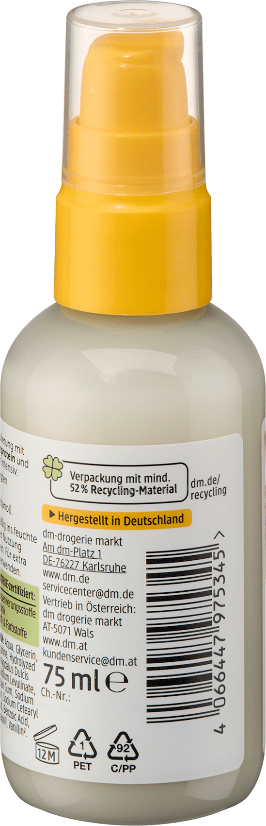 alverde NATURKOSMETIK Haarserum Nutri-Care, 75 ml