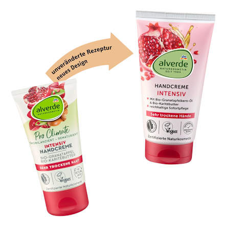 Handcreme Granatapfel & Karitébutter, 75 ml