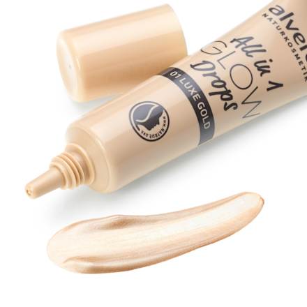 Highlighter All in 1 Glow Drops 01 Luxe Gold, 15 ml
