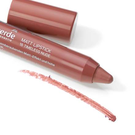 Lippenstift Matt 18 Timeless Nude, 3,17 g alverde NATURKOSMETIK