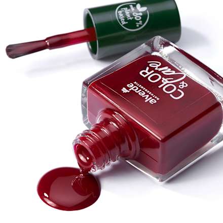 Nagellack Color & Care 200 Red Wine, 10 ml alverde NATURKOSMETIK