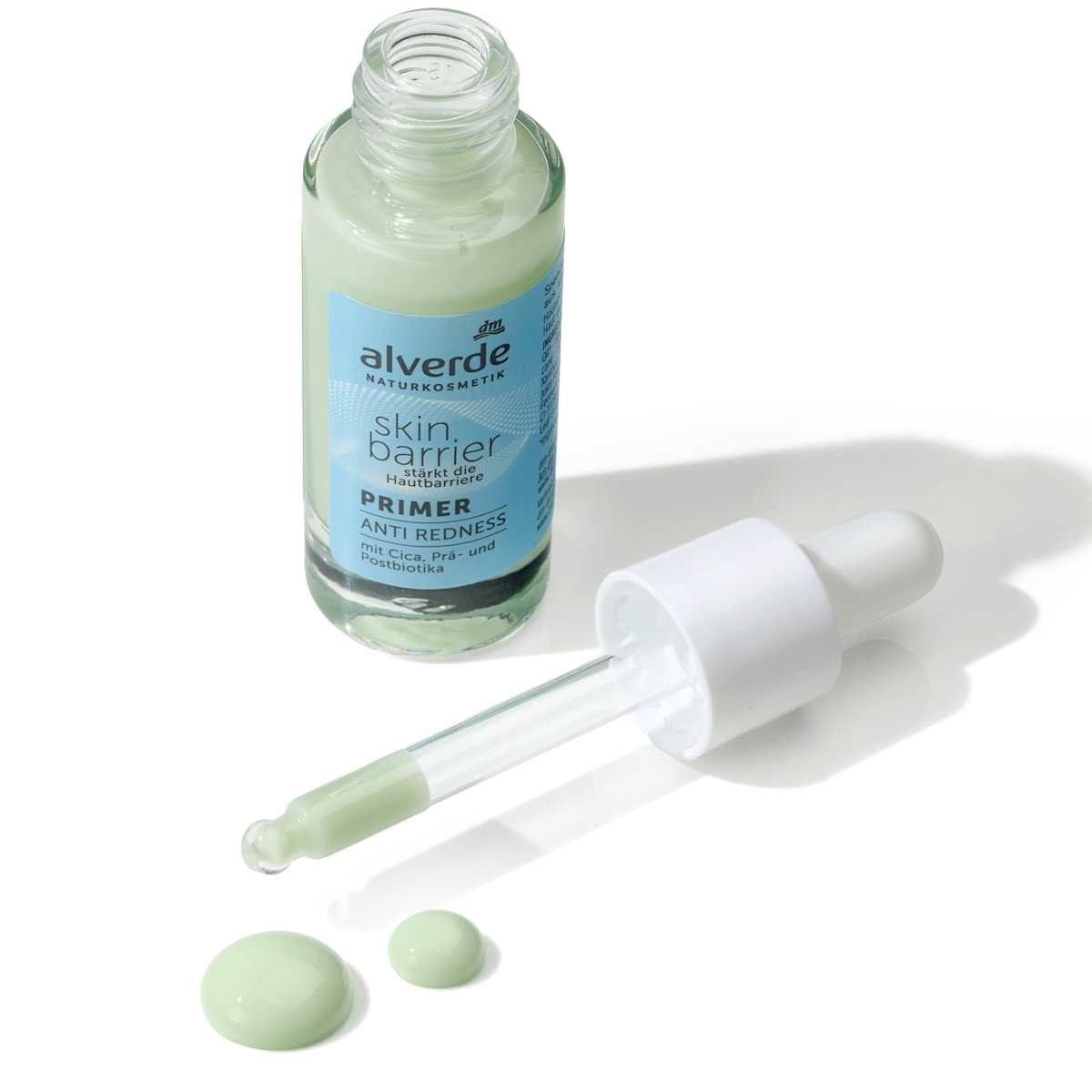 alverde NATURKOSMETIK Primer Skin Barrier Anti Redness, 15 ml