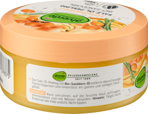 Verwöhnendes Salz-Öl-Peeling, 250 g alverde NATURKOSMETIK