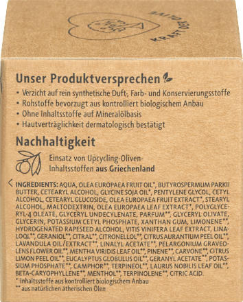 Gesichtscreme Naturschön, 50 ml