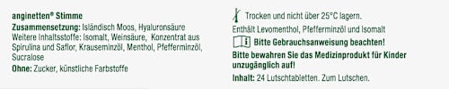 Lutschtabletten Stimme, 24 St anginetten