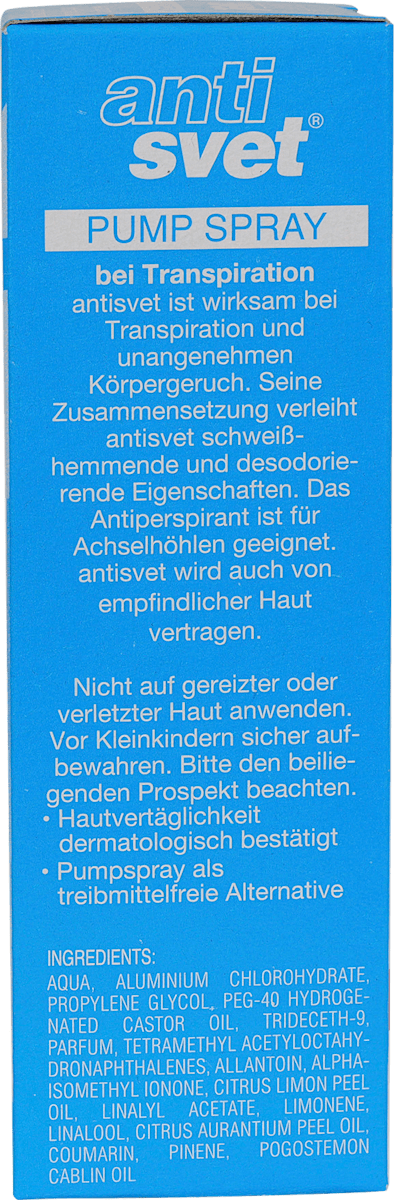anti svet Deo Zerstäuber, 50 ml