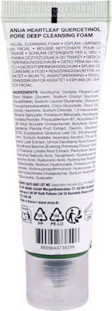 Cleansing Foam Heartleaf Quercetinol, 25 ml