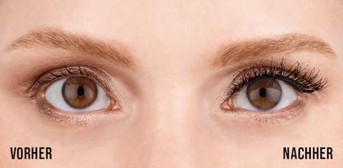 Künstliche Wimpern Natural 120 Demi Black (1 Paar), 2 St