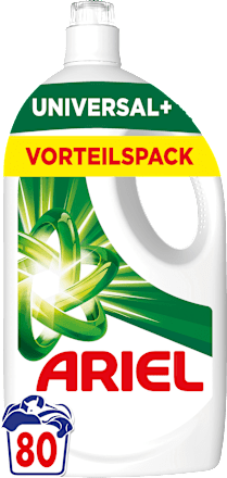 Ariel Vollwaschmittel Flüssig, 80 Wl ARIEL