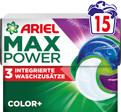 Colorwaschmittel Pods Max Power, 15 Wl