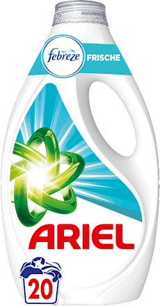 Vollwaschmitt.flüssig Febreze, 20 Wl ARIEL