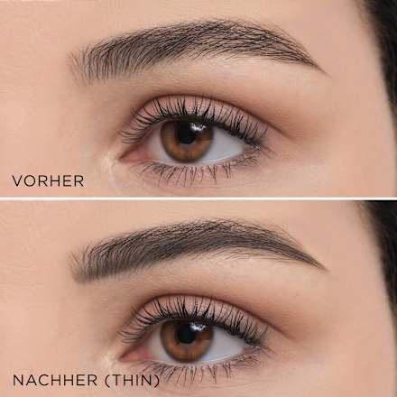 Augenbrauenschablone Eye Brow Stencils & Brush Applicator, 1 St