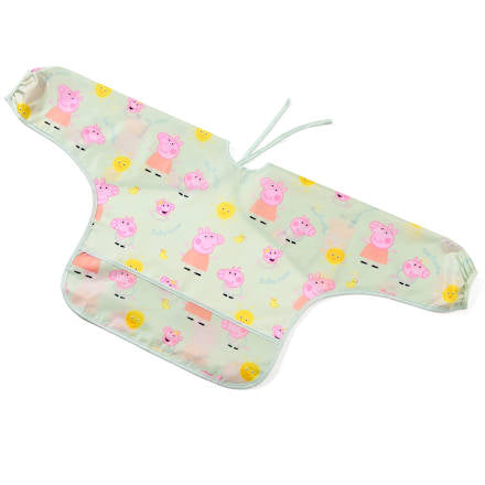 Peppa Pig mouw slabbertje, 1 stuk