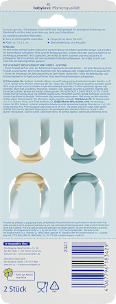 Eetlepel blauw/beige, 2 stuks