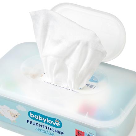 Feuchttücher sensitive Box, 80 St