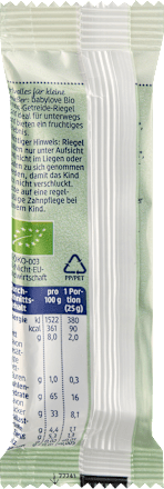 Frucht-Getreide-Riegel Apfel-Johannisbeere ab 1 Jahr (4x25 g), 100 g