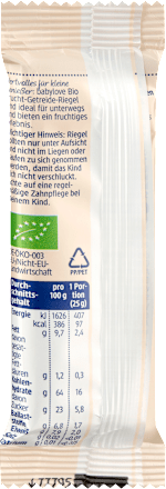 Frucht-Getreide-Riegel Pfirsich-Maracuja ab 1 Jahr, 25 g