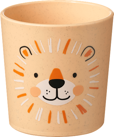 Becher orange, 1 St babylove nature