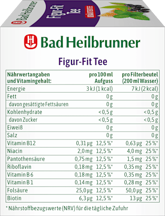 Kruidenthee "Figuur-Fit Thee" (8 zakjes), 16 g