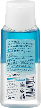 2-fasen oogmake-up remover, 100 ml