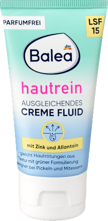 Ausgleichendes Creme Fluid Hautrein, 50 ml Balea