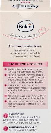 BB Cream mittlerer Hautton, getönte Tagescreme, LSF 15, 50 ml