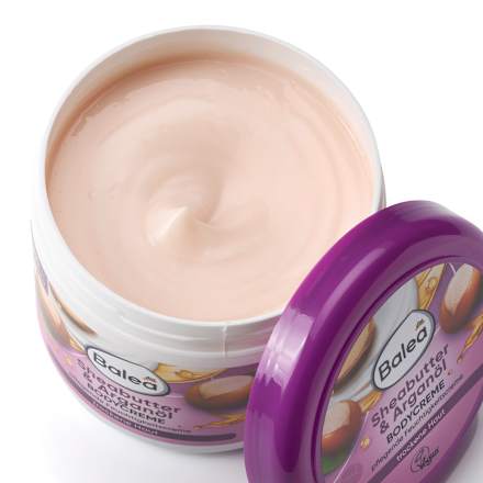 Bodycreme Sheabutter & Arganöl, 500 ml