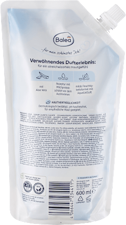 Crème Douche Gevoelige Navulverpakking, 600 ml