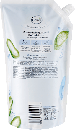 Cremeseife Sensitive Nachfüllpack, 850 ml
