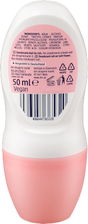 Deodorant Roll-on Zachte Bloem, 50 ml